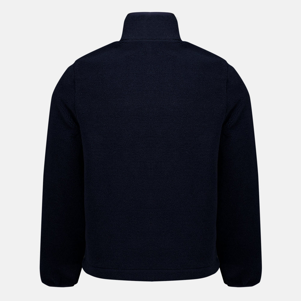 Chaqueta azul marino con cremallera