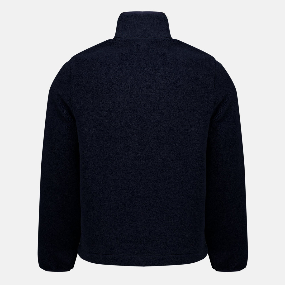Chaqueta azul marino con cremallera