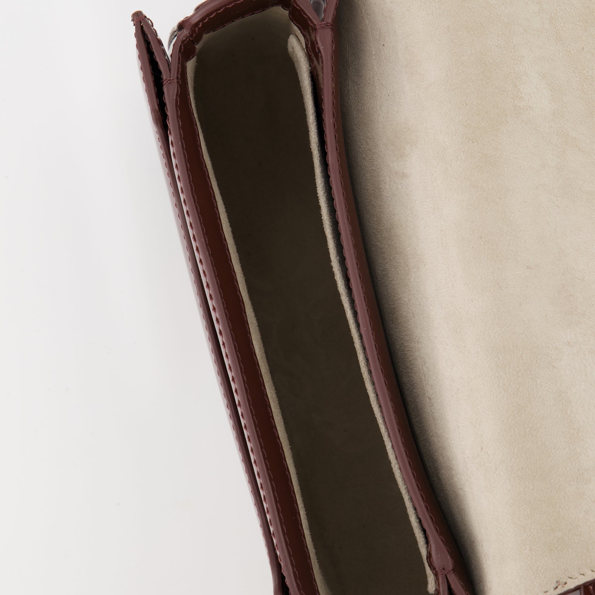 Ami Paris, Top Handle bag, burgundy leather bag, unisex accessories, luxury handbags