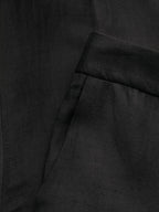 Stella McCartney, women's black trousers, pleated trousers, luxury fashion, elegant trousers