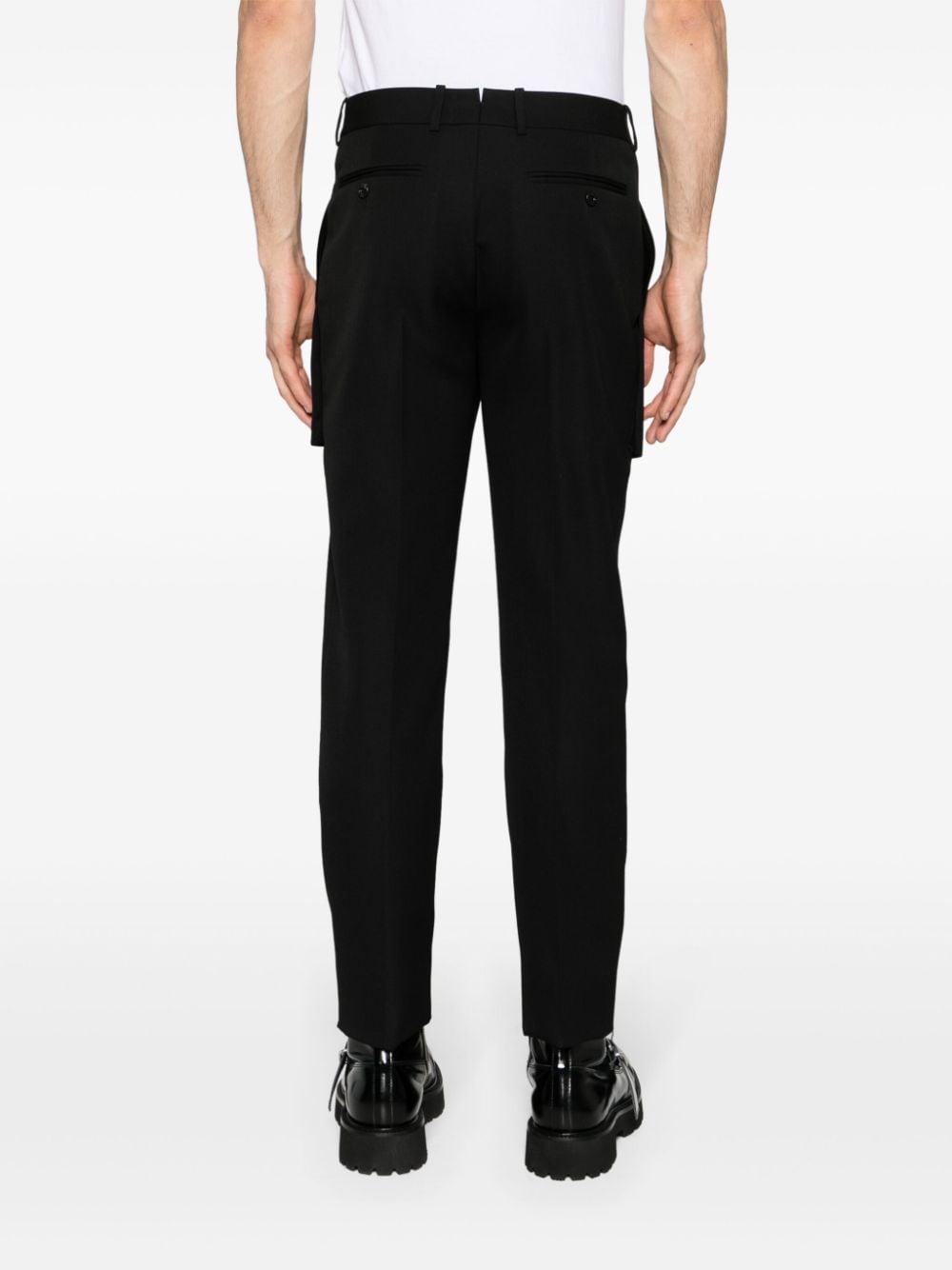 Alexander McQueen, wool pants, men's luxury pants, designer trousers, tailored fit