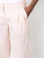 Imagen de Pantalones con Pliegues en Rosa de Coperni para Mujeres - Temporada Primavera-Verano 2023 - Vista del Modelo 8