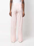 Imagen de Pantalones con Pliegues en Rosa de Coperni para Mujeres - Temporada Primavera-Verano 2023 - Vista del Modelo 7