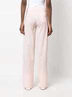 Imagen de Pantalones con Pliegues en Rosa de Coperni para Mujeres - Temporada Primavera-Verano 2023 - Vista del Modelo 5