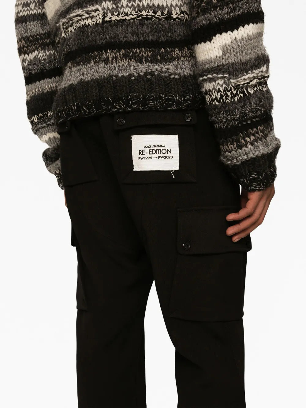 Dolce & Gabbana, chino pants, luxury fashion, re-edition, tailored trousers