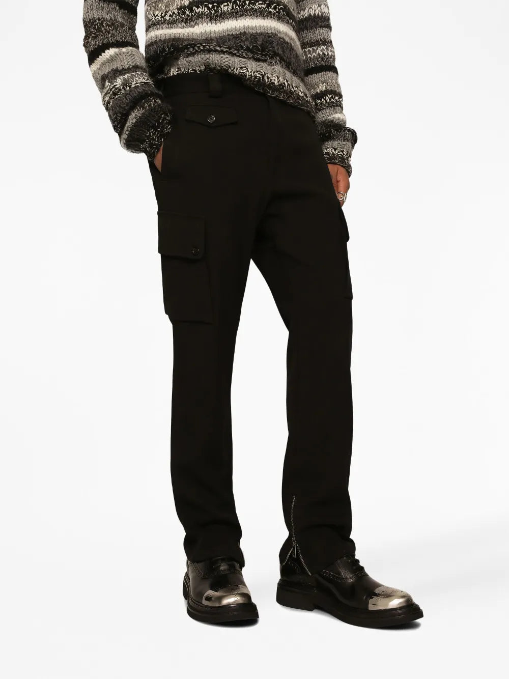 Dolce & Gabbana, chino pants, luxury fashion, re-edition, tailored trousers