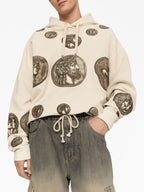 Coin Print Hooded Sweatshirt