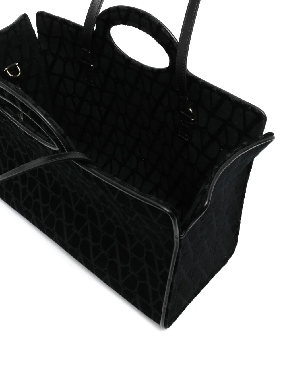 Valentino Garavani, luxury tote, men's designer bag, iconographe canvas, high-end fashion accessories