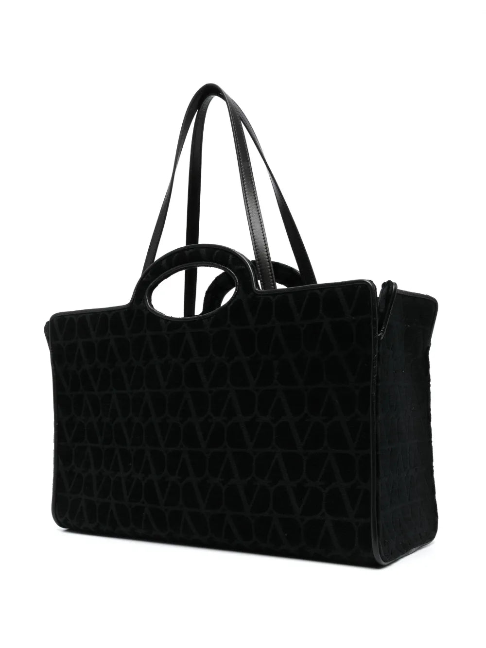 Valentino Garavani, luxury tote, men's designer bag, iconographe canvas, high-end fashion accessories
