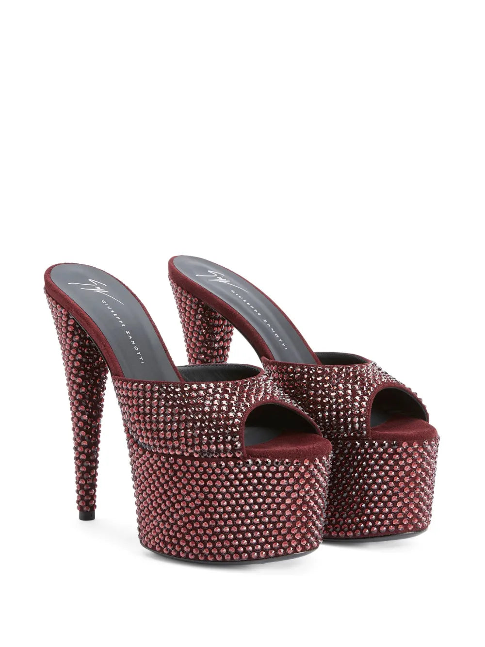 Giuseppe Zanotti, Strass Sandals, Luxury Footwear, Women's Designer Sandals, High-End Fashion
