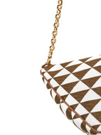 Immagine della Mini Borsa Ricamata in Jacquard di Prada per Donne - Stagione Autunno-Inverno 2023 - Vista Dettaglio 6