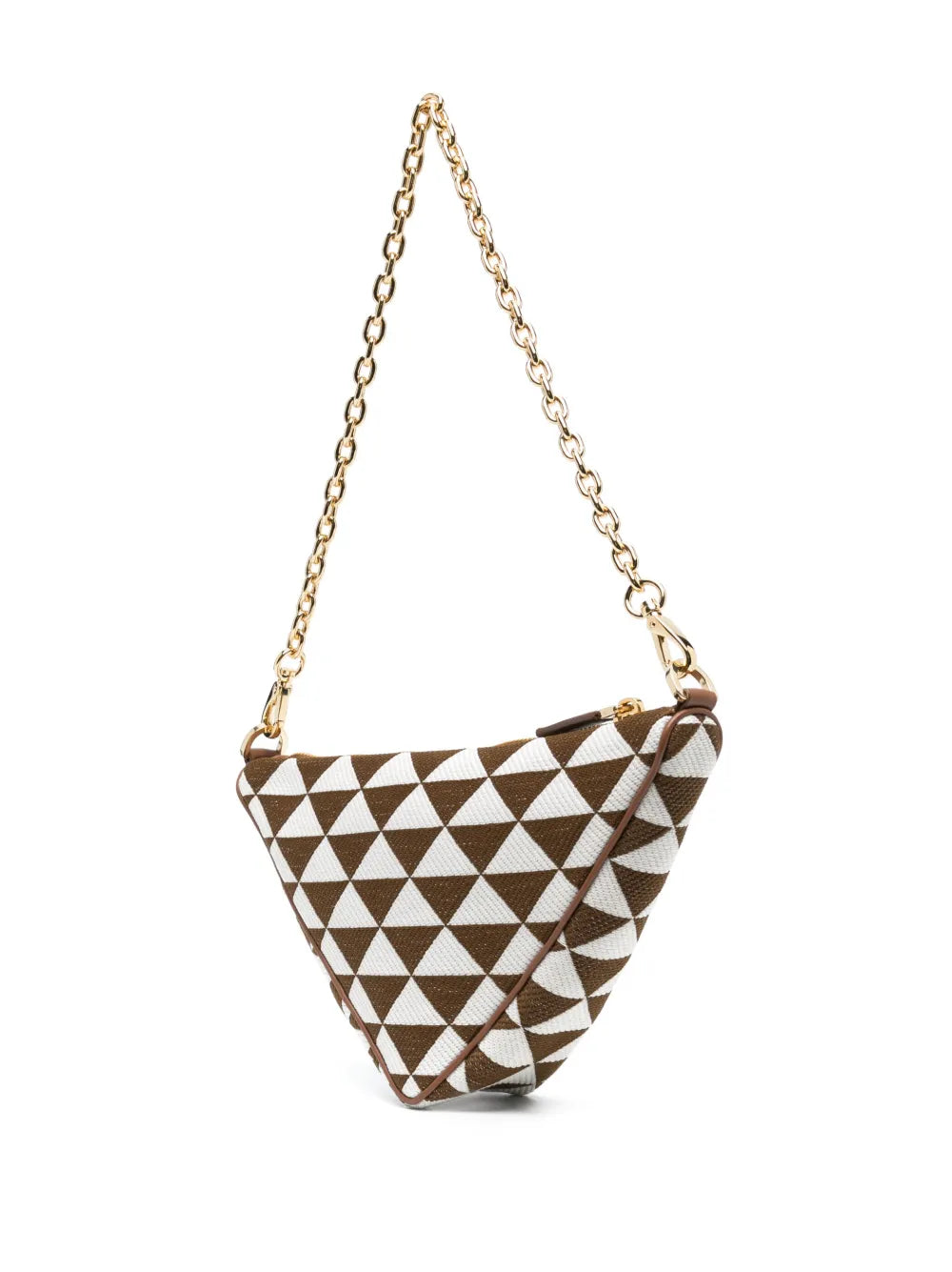 Image of Mini Jacquard Embroidered Bag by Prada for Women - Season Autumn-Winter 2023 - Detail View 1