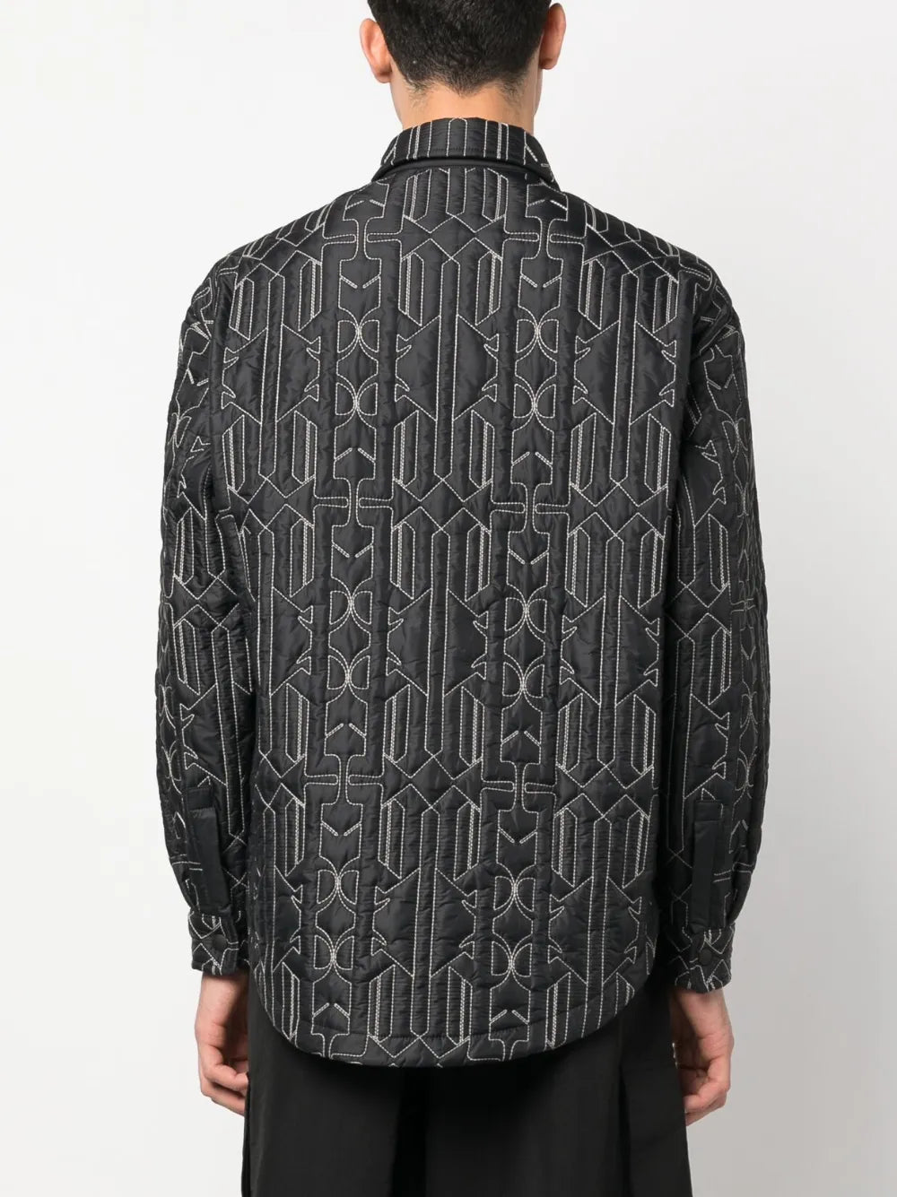 Graphic Quilted Shirt