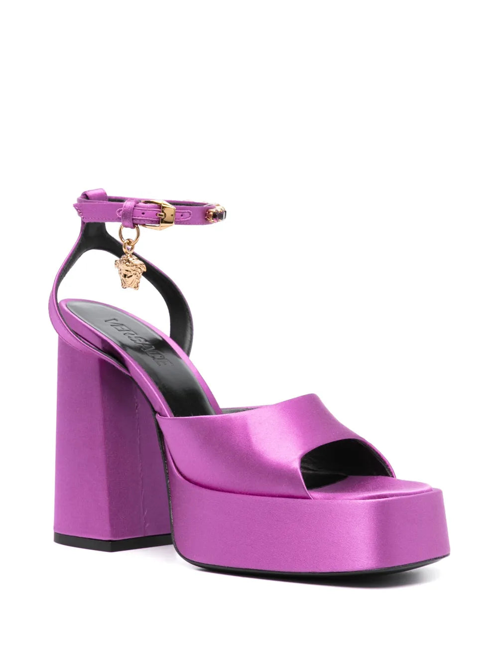 Versace, platform sandals, Medusa Aevitas, luxury footwear, women's designer shoes