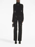 Image of Wool Cargo Pants by Off-White for Women - Season Autumn-Winter 2023 - Back View