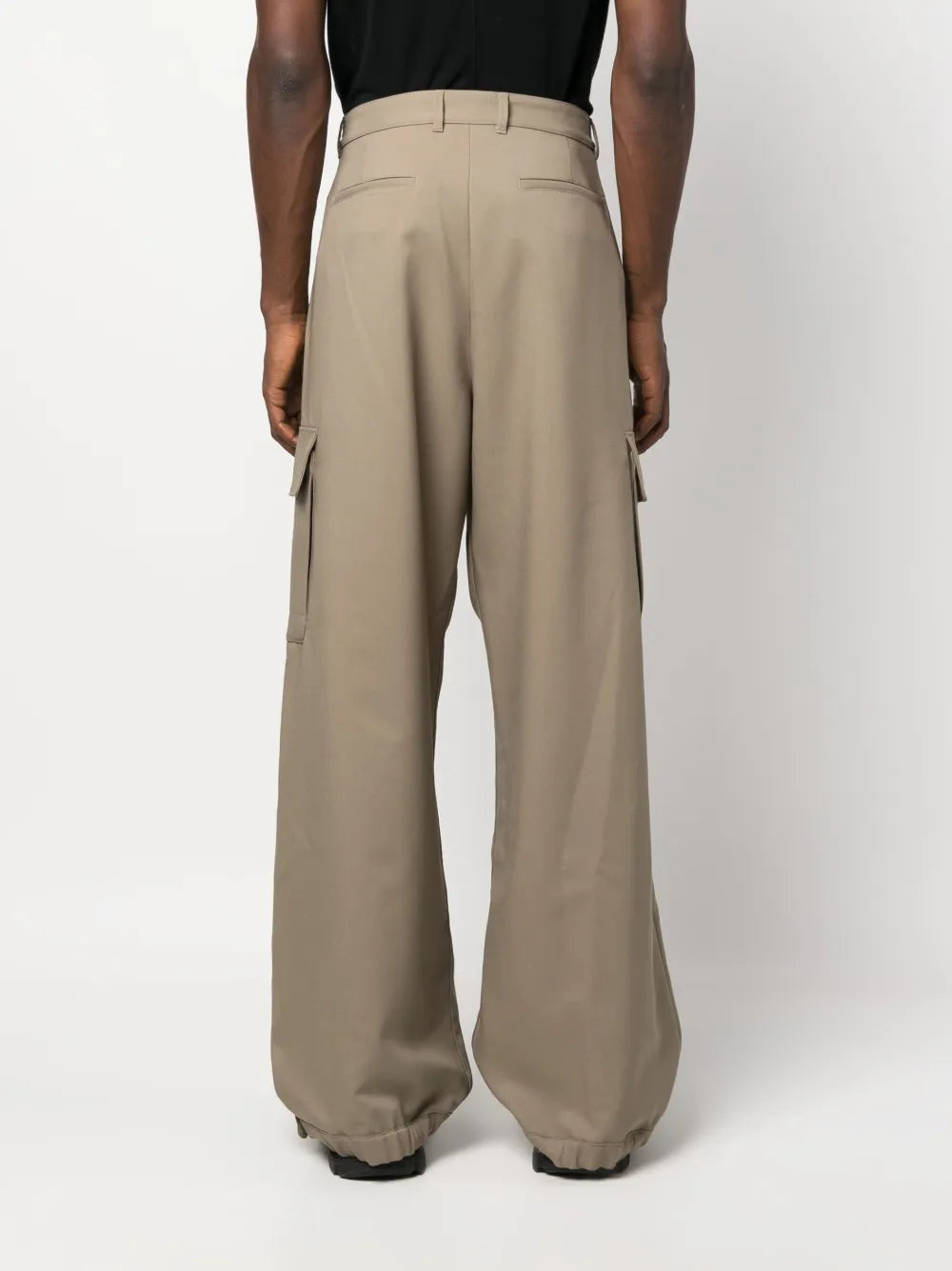 beige cargo pants, Off-White, luxury casual wear, designer pants, modern luxury apparel