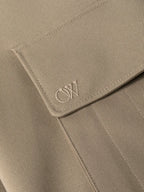 beige cargo pants, Off-White, luxury casual wear, designer pants, modern luxury apparel