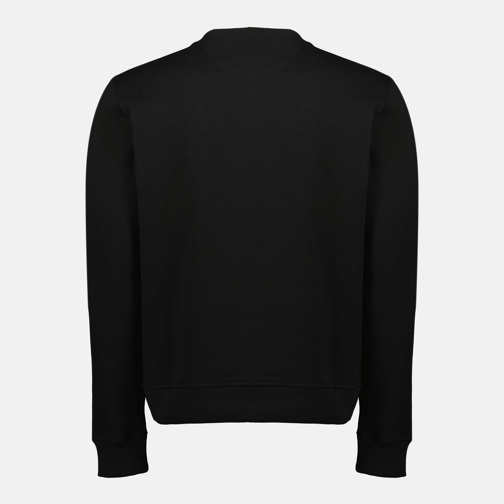 Image of Fendi Black Printed Sweatshirt - Men by Fendi for Men - Season Spring-Summer 2026 - Back View