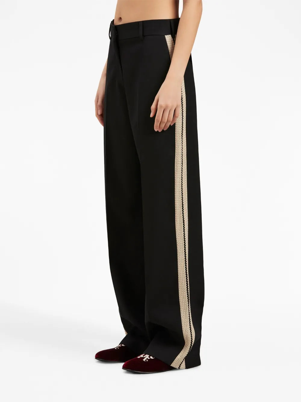 Track pants, Palm Angels, luxury track pants, designer pants, stylish casual wear