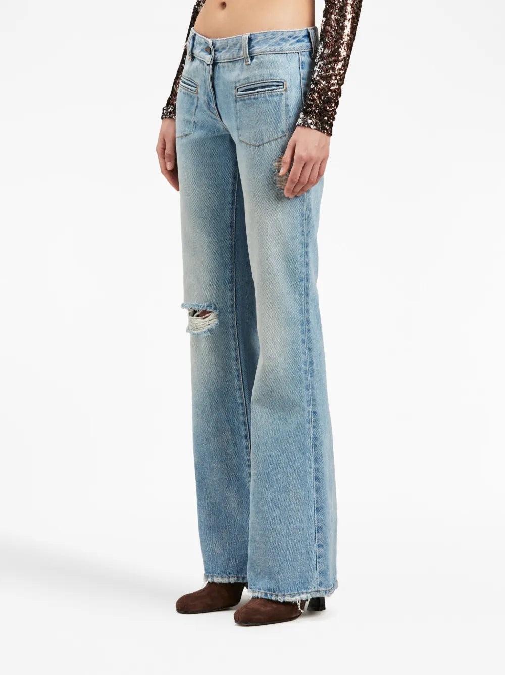 Délavé Bootcut Jeans