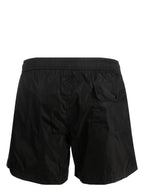Immagine dei pantaloni da bagno con logo Moncler per uomini - Stagione Primavera-Estate 2023 - Vista modello 1