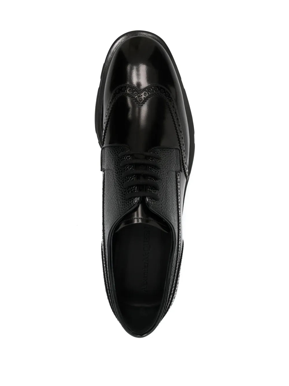 Alexander McQueen, Derbies Punk, leather shoes, men's luxury footwear, designer derbies