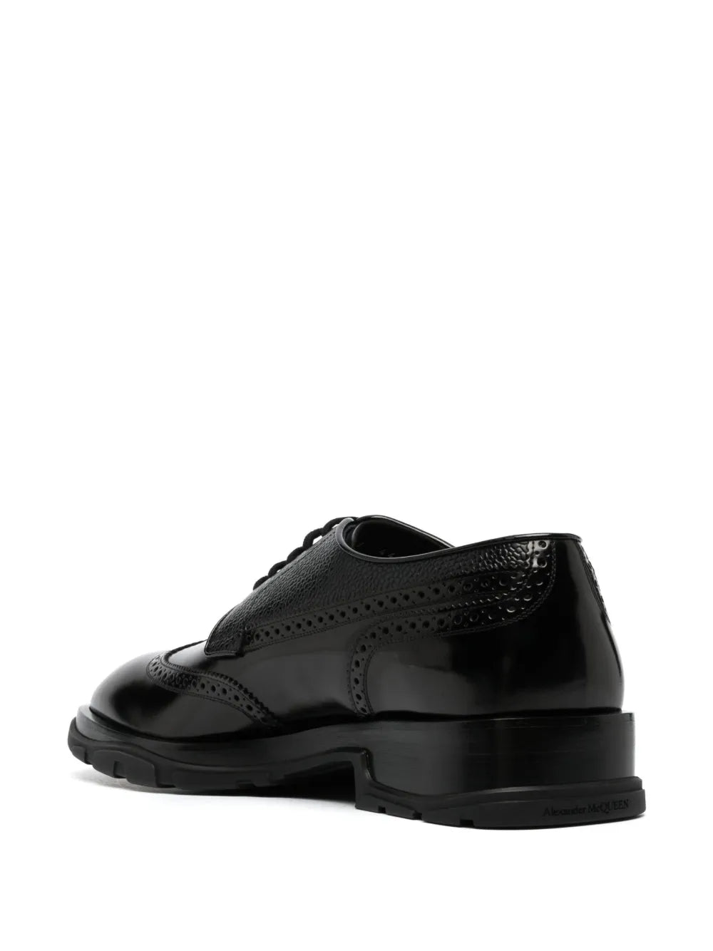 Alexander McQueen, Derbies Punk, leather shoes, men's luxury footwear, designer derbies