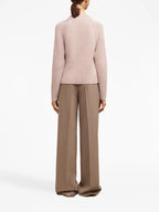 Powder Pink Label Sweater