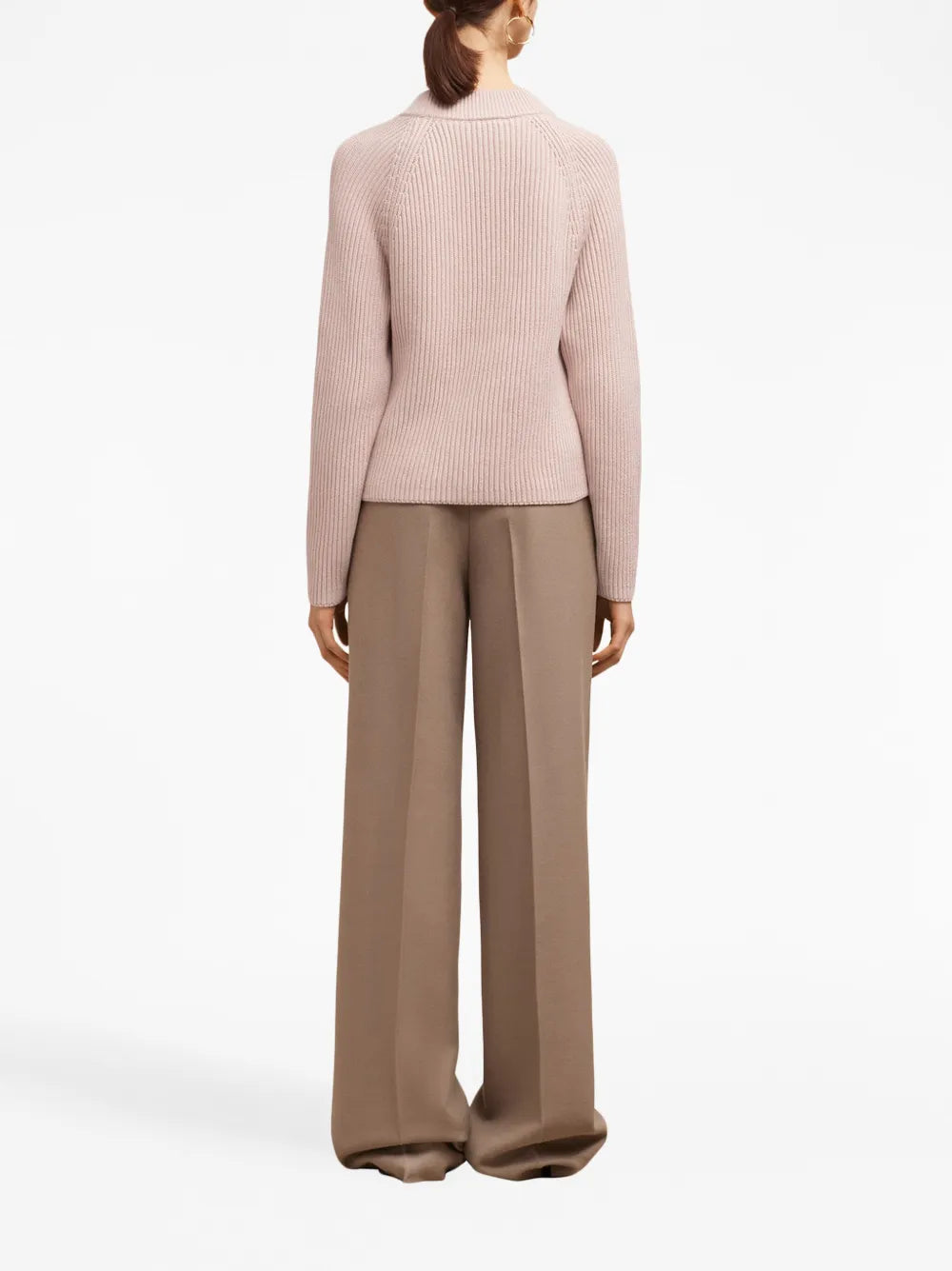 Powder Pink Label Sweater