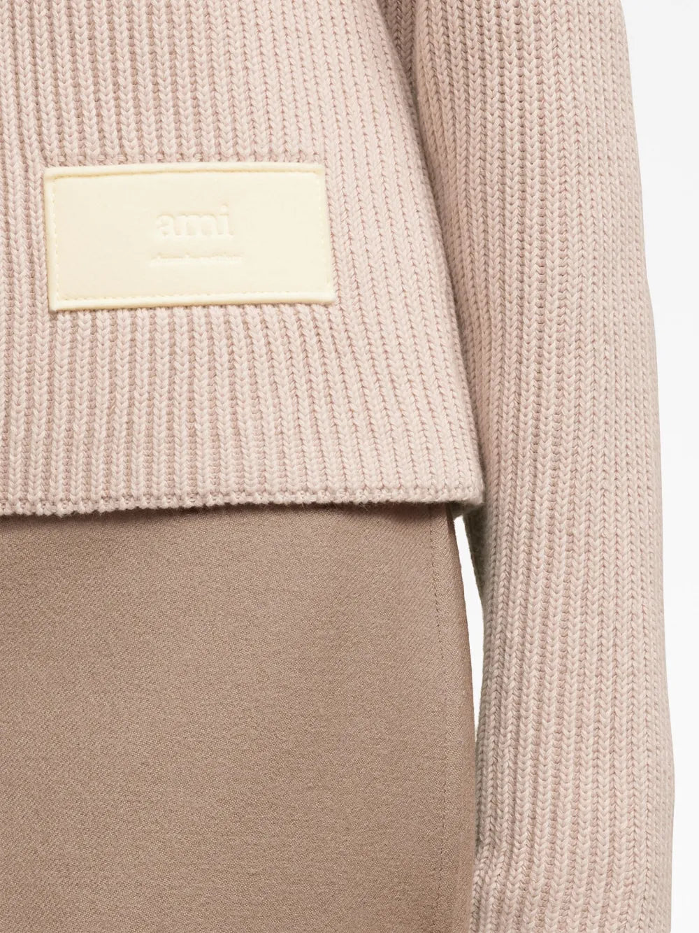 Powder Pink Label Sweater