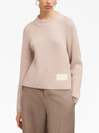 Powder Pink Label Sweater