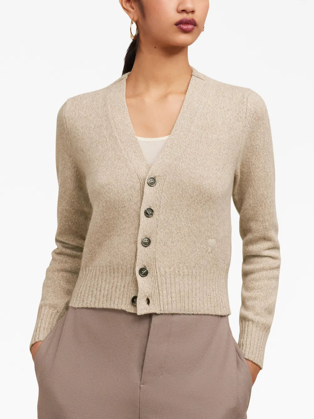 Beige Cardigan Ami de Coeur