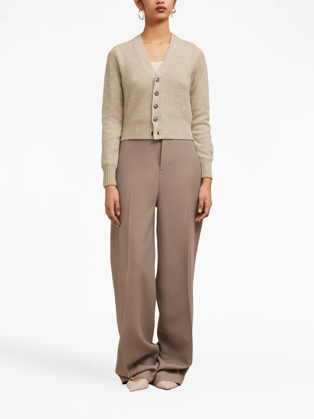 Beige Cardigan Ami de Coeur