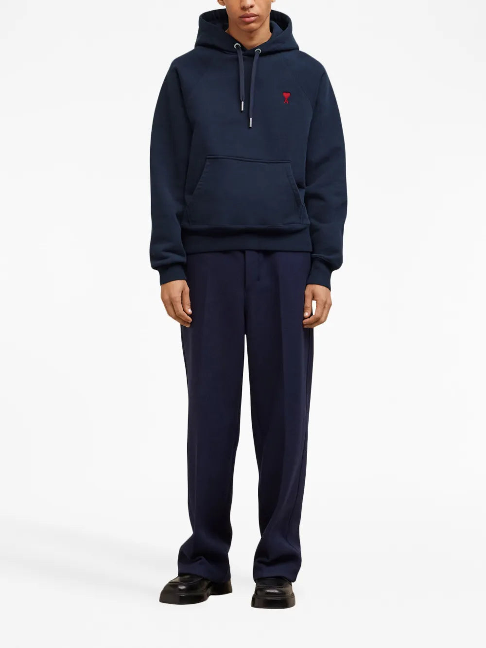 ネイビーブルーフーディ