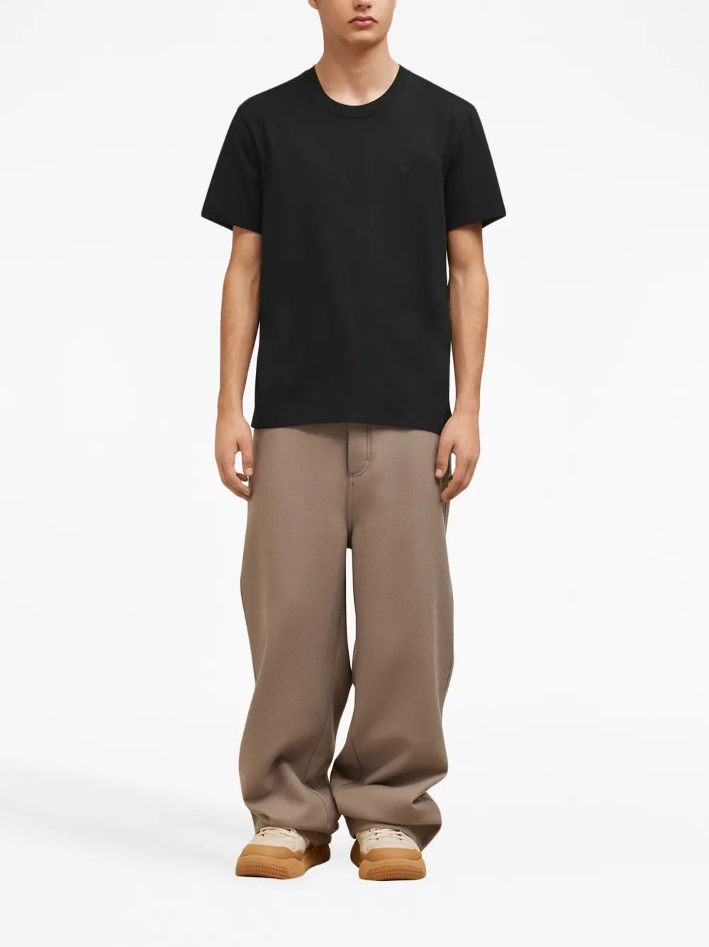 Ami de Coeur, AMI Paris, black T-shirt, luxury fashion, unisex clothing