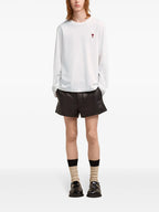 Camiseta de Manga Larga Blanca