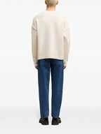 unisex cardigan, wool knitwear, V-neck cardigan, Ami de Coeur, button closure cardigan