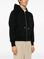 Zip-up sweatshirt, Ami de Coeur, organic cotton sweatshirt, casual wear, unisex clothing