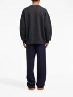 Ami de Coeur cardigan, grey cardigan, wool cardigan, V-neck cardigan, unisex fashion