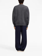 Ami de Coeur, knit sweater, wool sweater, crew neck sweater, unisex fashion