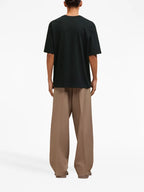 AMI Paris, Ami de Coeur, unisex T-shirt, black T-shirt, luxury fashion