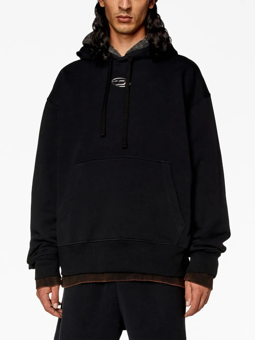 Sudadera con Capucha Negra