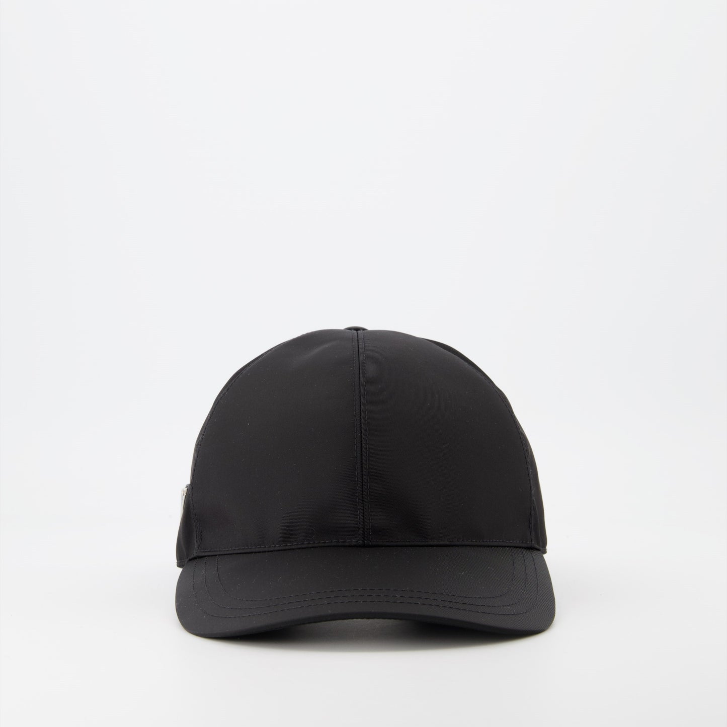 Prada cap, Re-Nylon cap, black cap, sustainable fashion, men’s cap