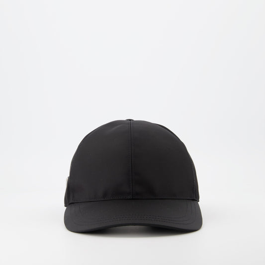 Prada cap, Re-Nylon cap, black cap, sustainable fashion, men’s cap