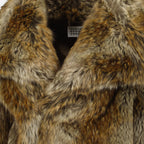 Image of Faux Fur Jacket by Mm6 for Women - Season Autumn-Winter 2025 - Product detail view 2