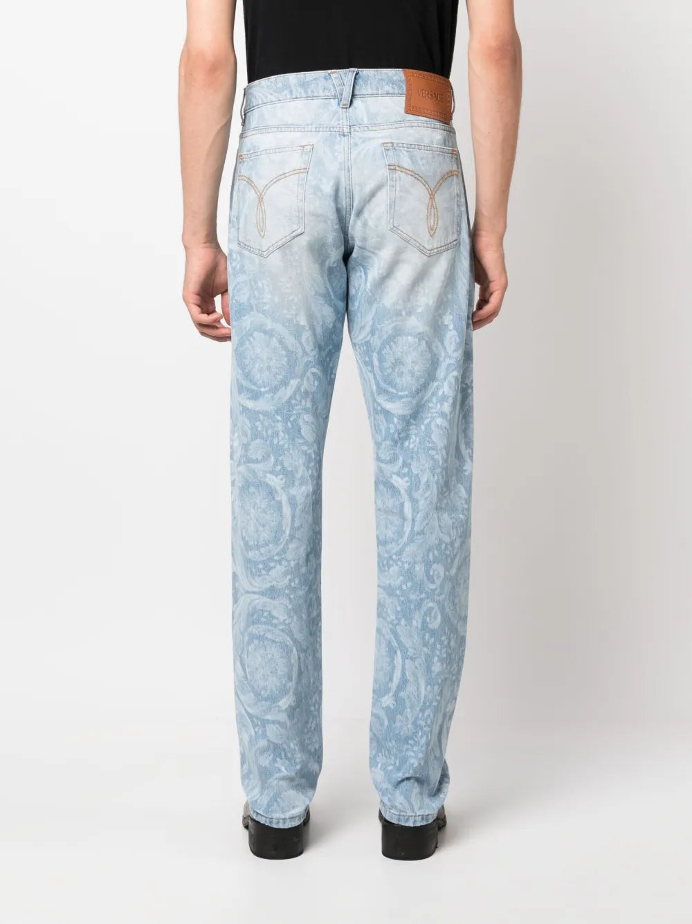 Allover Blue Denim Jeans