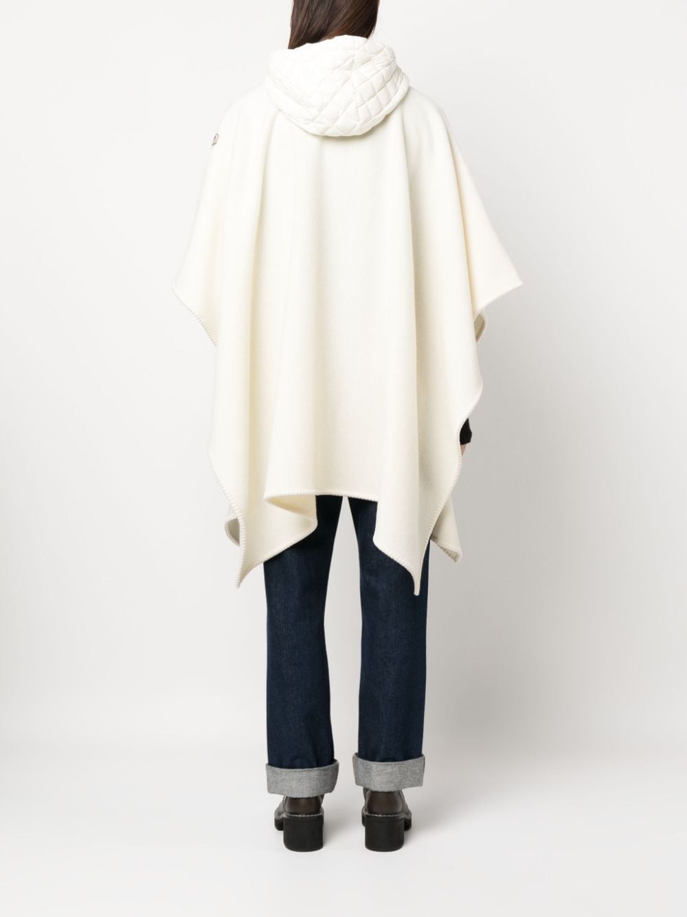 White Wool Cape