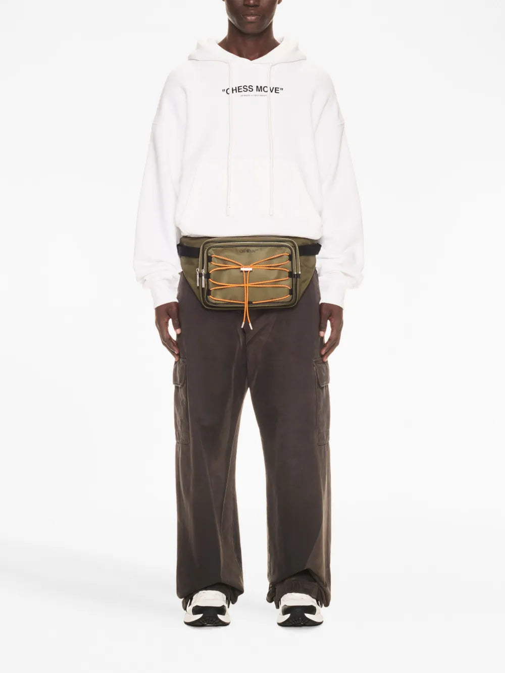 Off-White, Nylon Waist Bag, Luxury Accessories, Men's Fashion, High-End Streetwear