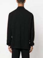 luxury shirt, Palm Angels, cotton piqué, PA monogram, designer shirt