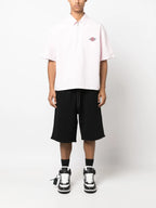 Off-White shorts, black cotton shorts, luxury men’s clothing, designer casual wear, premium shorts